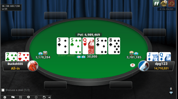 BetMGM MI final hand